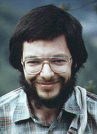 Meine Wenigkeit nach dem Durchstieg der Ecureuil in Berdorf im Jahr 1992