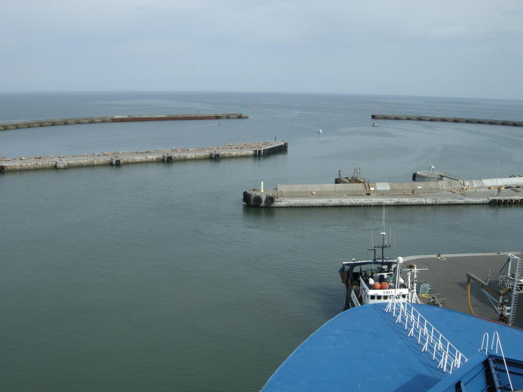 Hafenausfahrt Hanstholm