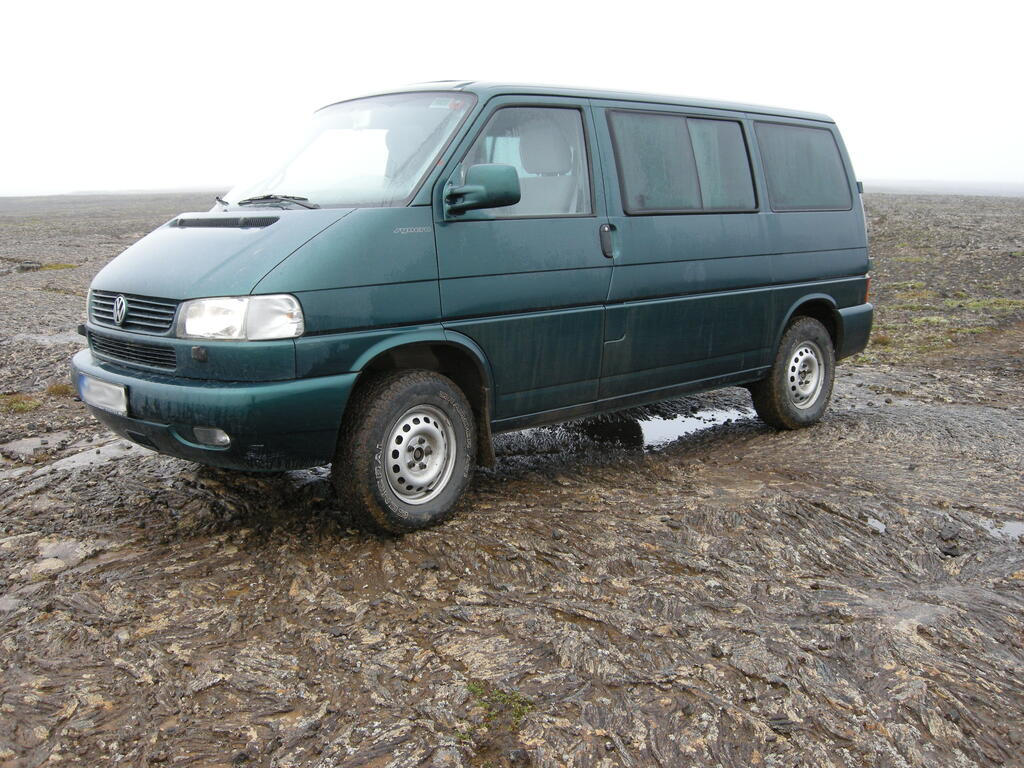 An manchen Stellen war die Stra&szlig;e gut befestigt