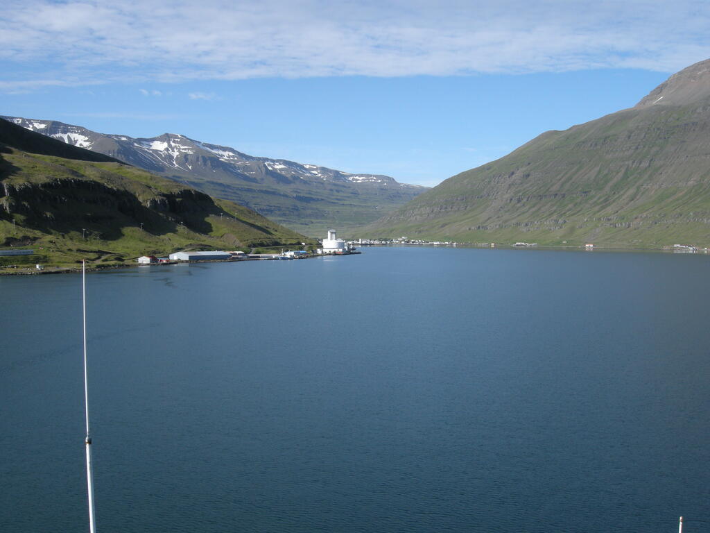 Fahrt durch den Fjord