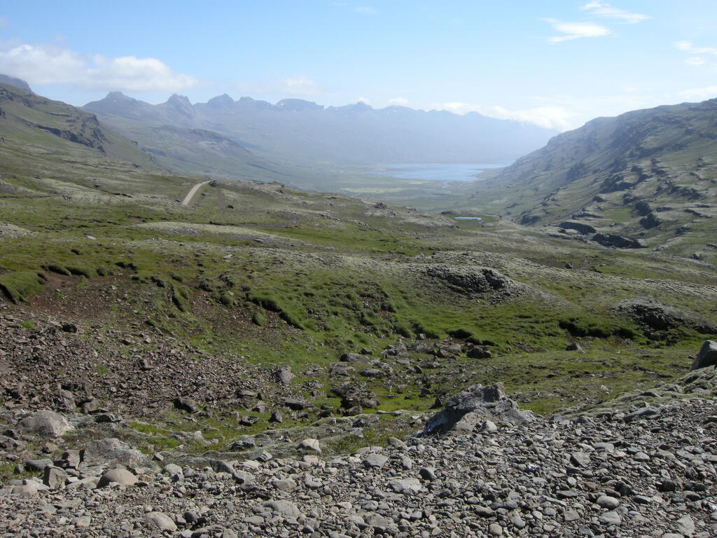 Blick vom &Ouml;xi in den Berufj&ouml;r&eth;ur