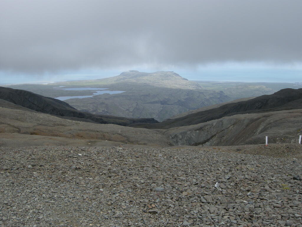 Blick zur&uuml;ck zur K&uuml;ste