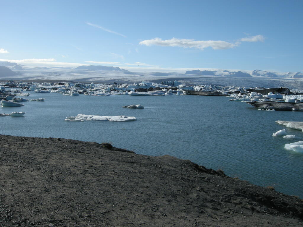 Eisberge im J&ouml;kuls&aacute;rl&oacute;n