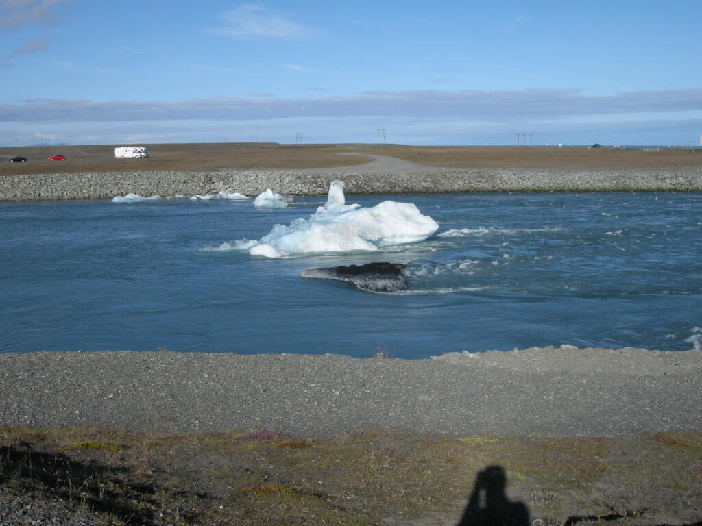 Eisberge im J&ouml;kuls&aacute;rl&oacute;n