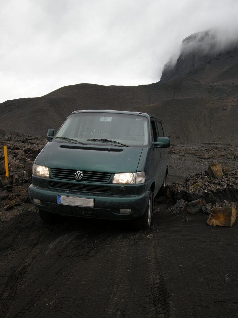 Engstelle auf dem Weg zur&uuml;ck zur H&uuml;tte