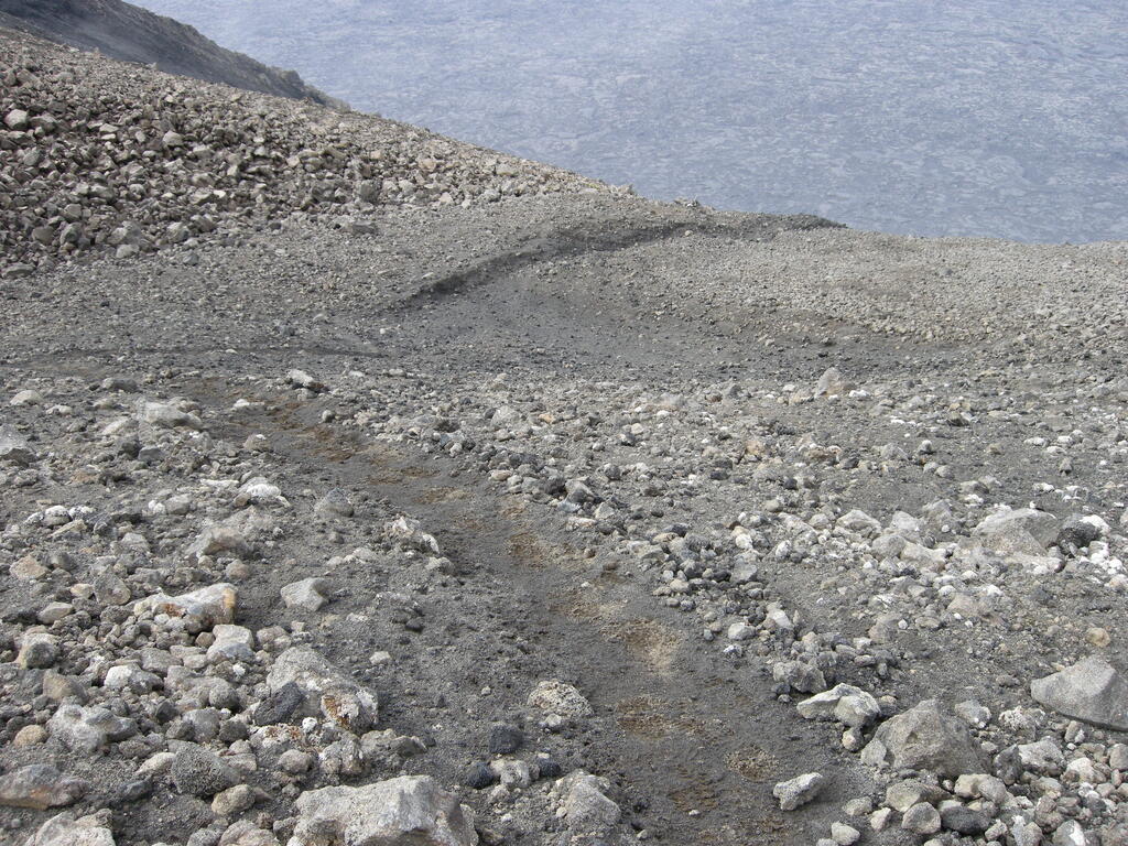 Aufstieg Her&eth;ubrei&eth;, oben wird es dann flacher
