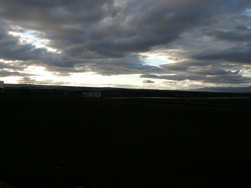 Campingplatz am Kverkfj&ouml;ll, Abendlicht