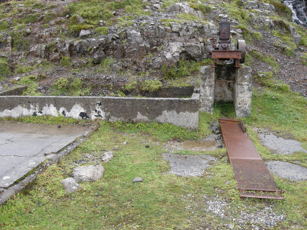 Reste alter Maschinen