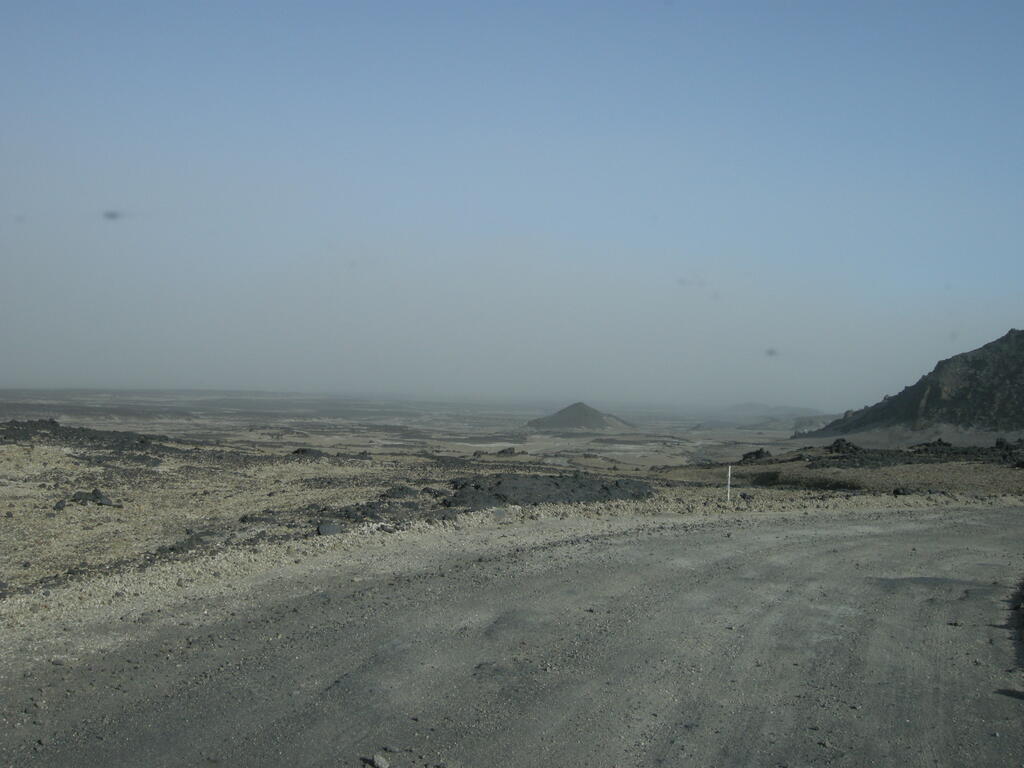 Stra&szlig;e zur&uuml;ck zur Dreki H&uuml;tte