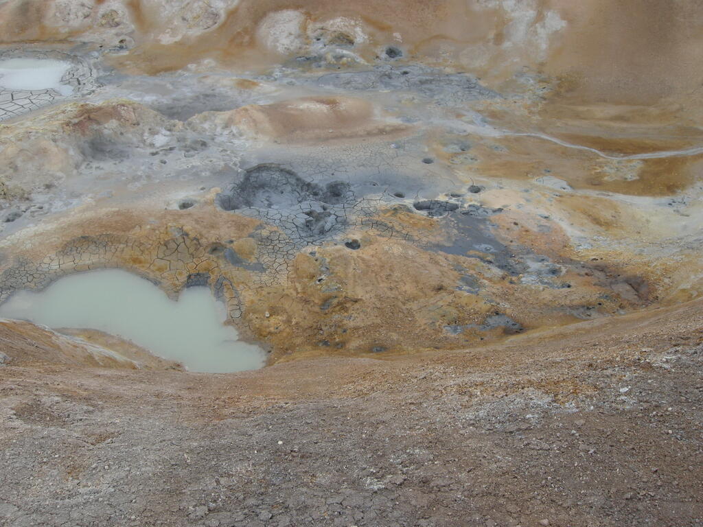 Hydrothermalgebiet Leirhjn&uacute;kur