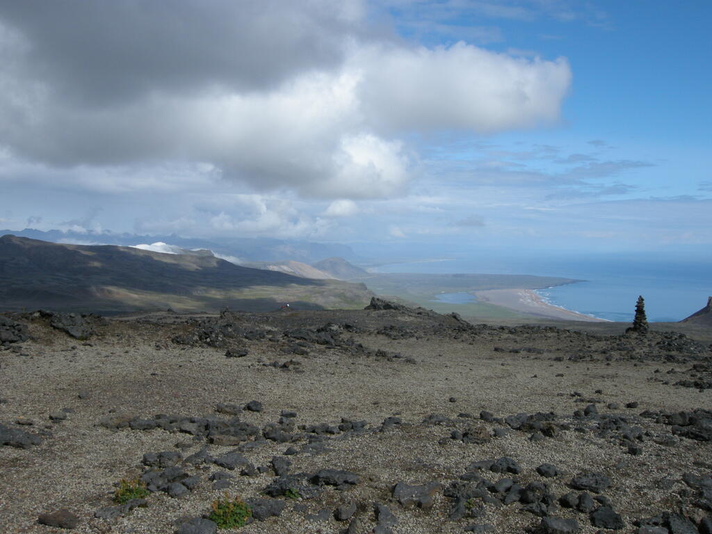 Landschaft um den Sn&aelig;fellsj&ouml;kull
