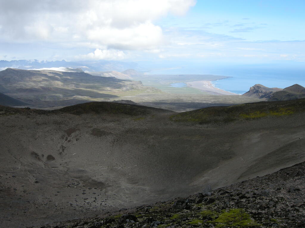 Landschaft um den Sn&aelig;fellsj&ouml;kull
