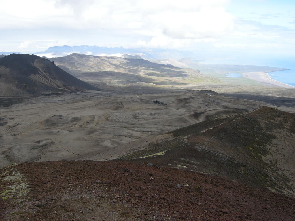 Landschaft um den Sn&aelig;fellsj&ouml;kull