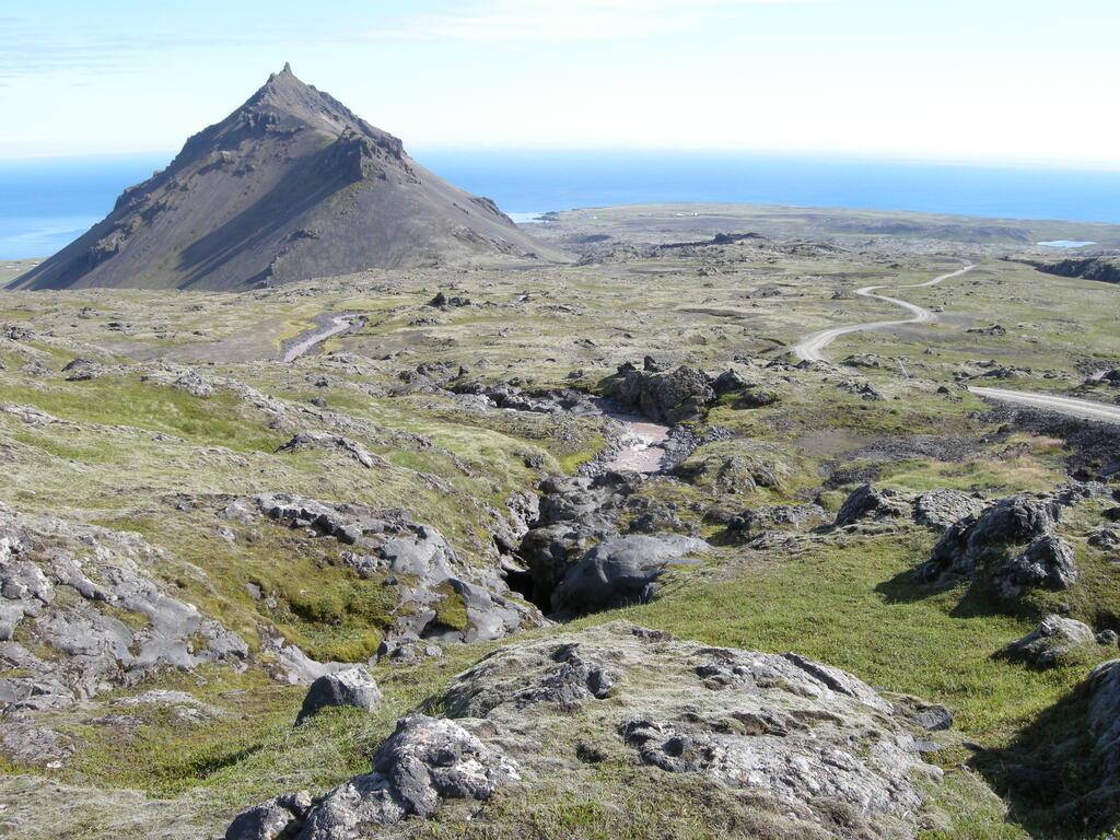 Landschaft um den Sn&aelig;fellsj&ouml;kull