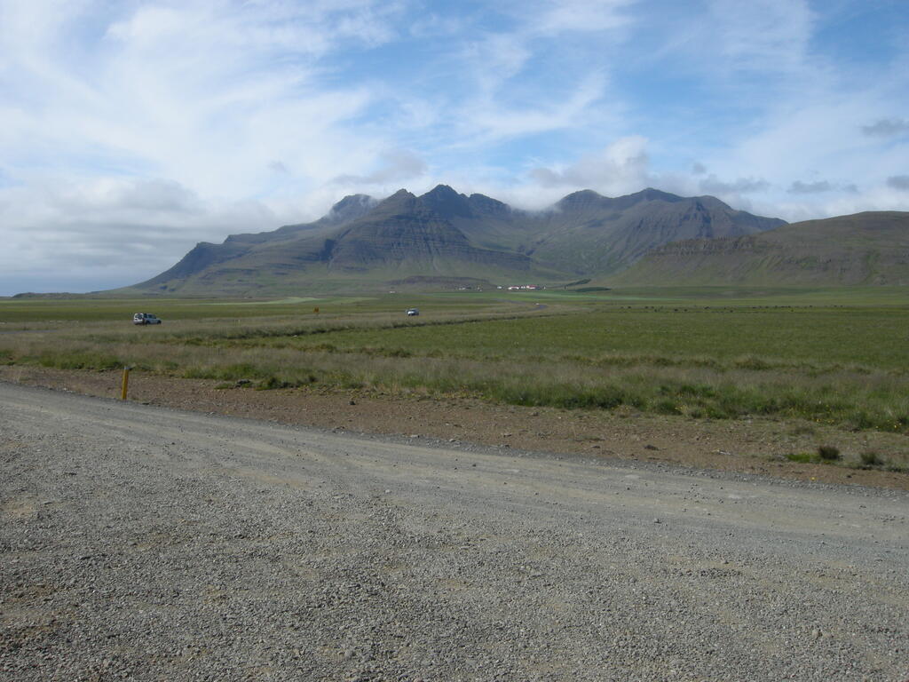Sn&aelig;fellsnes S&uuml;dseite bei Hnappadalur