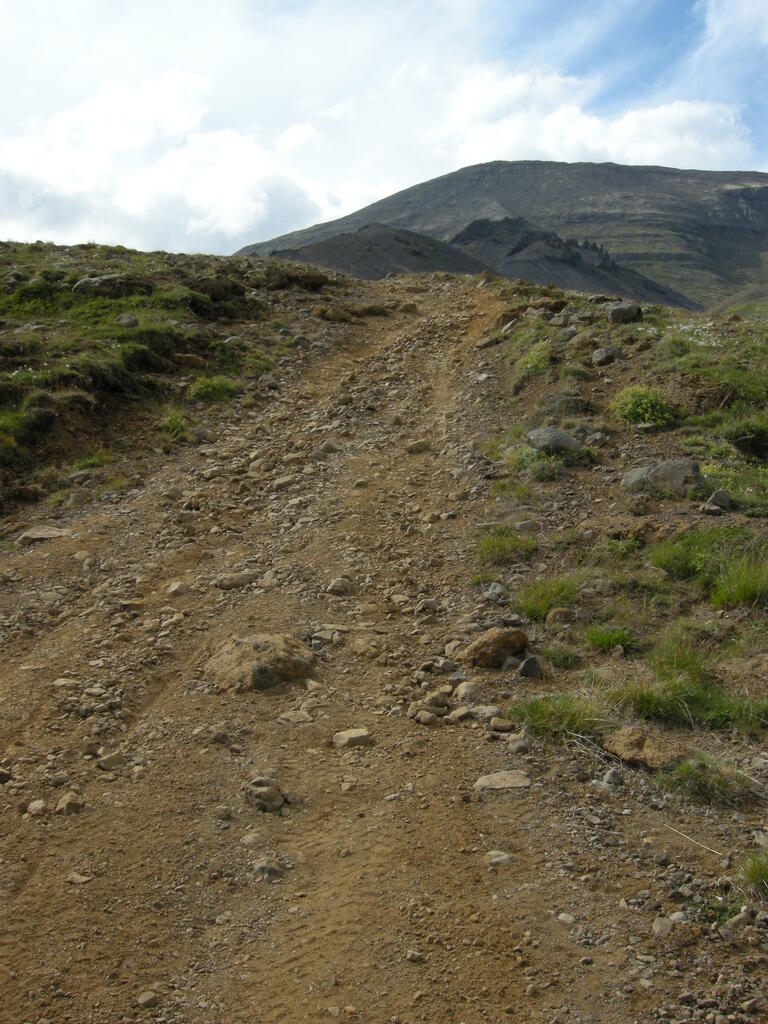 Stra&szlig;e? vom Langavatn zur Nordk&uuml;ste von Sn&aelig;fellsnes