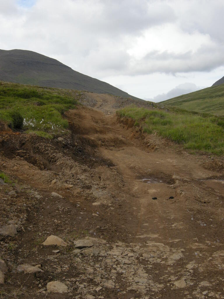 Stra&szlig;e? vom Langavatn zur Nordk&uuml;ste von Sn&aelig;fellsnes