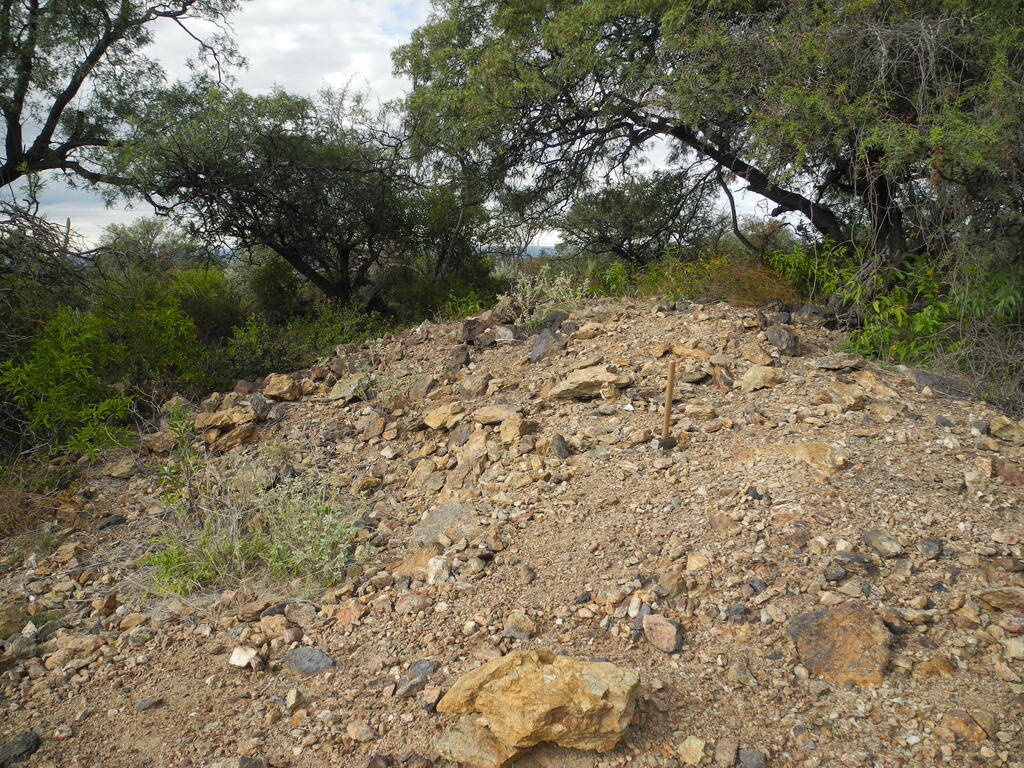 Halde der Grube Veta Rica