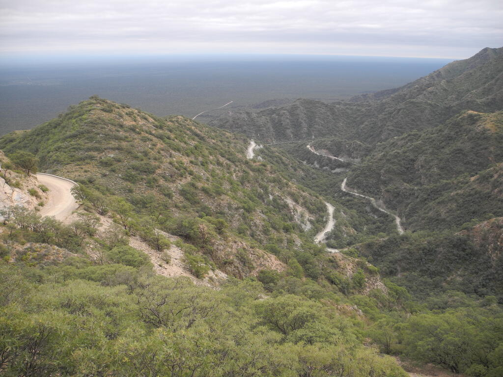 Blick auf den unteren Teil der Stra&szlig;e