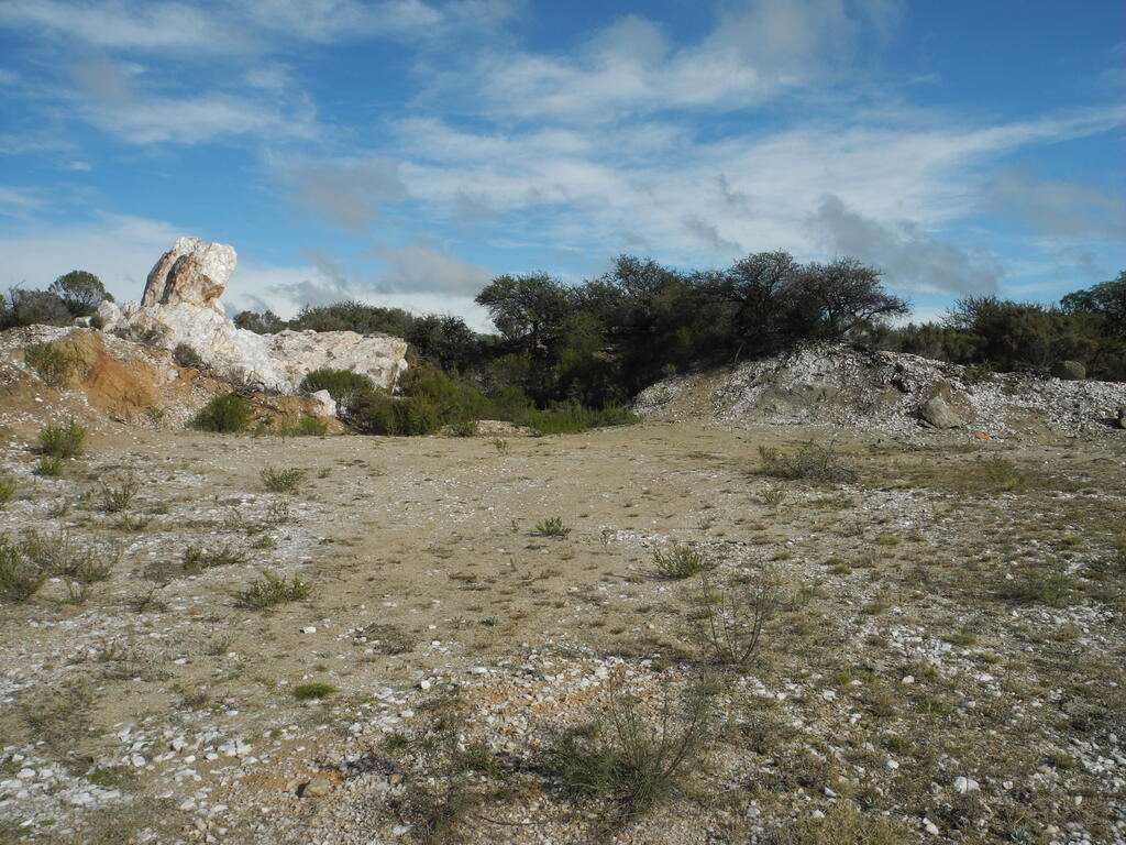 Die erste der beiden Quarz Gruben