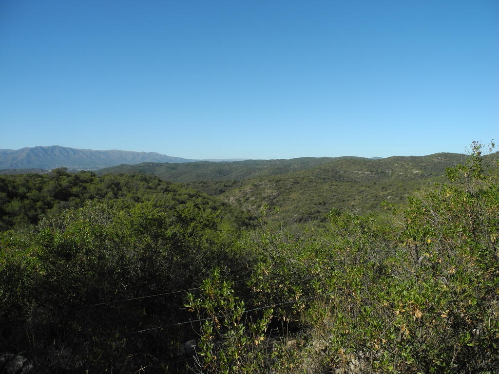 Landschaft an der RPE92 zwischen San Marcos Sierras und Capilla del Monte