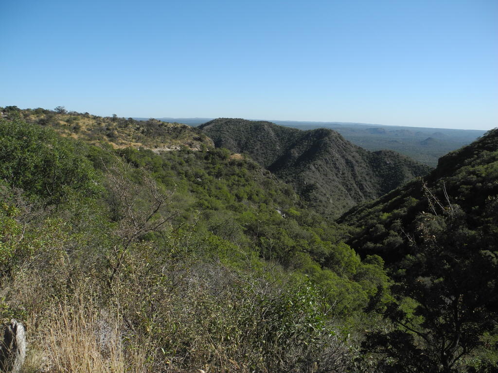 Landschaft an der RPS315 zwischen Cuchi Corral und Rio Pintos
