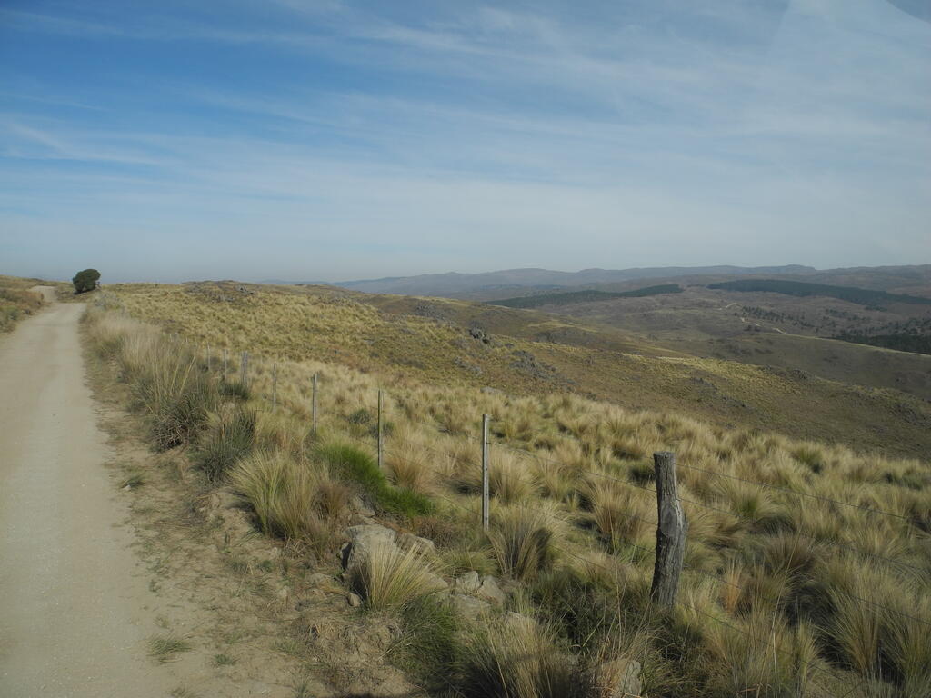 Landschaft an der Stra&szlig;e von Calamuchita nach Merlo
