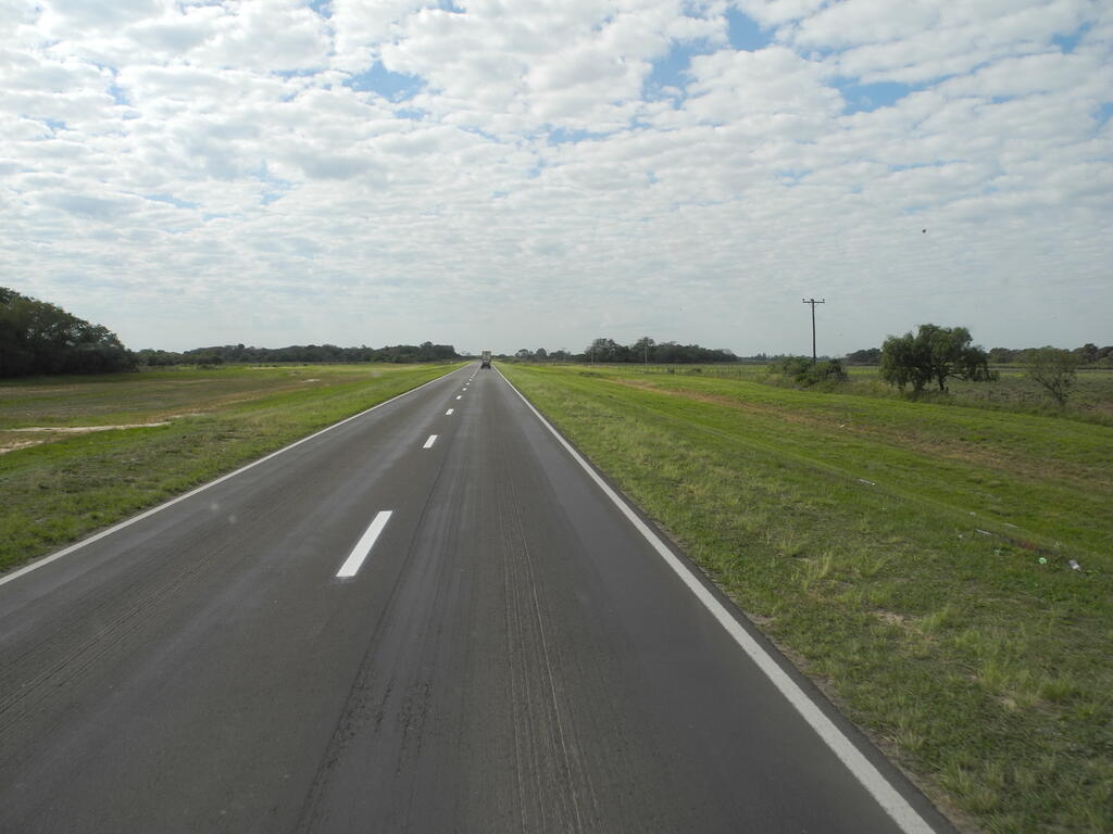Landschaft an der RN12 zwischen Goya und Posadas