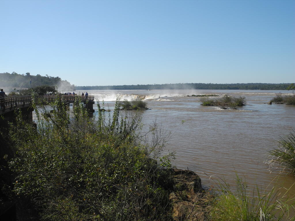Ein erster Blick auf die Garganta del Diablo
