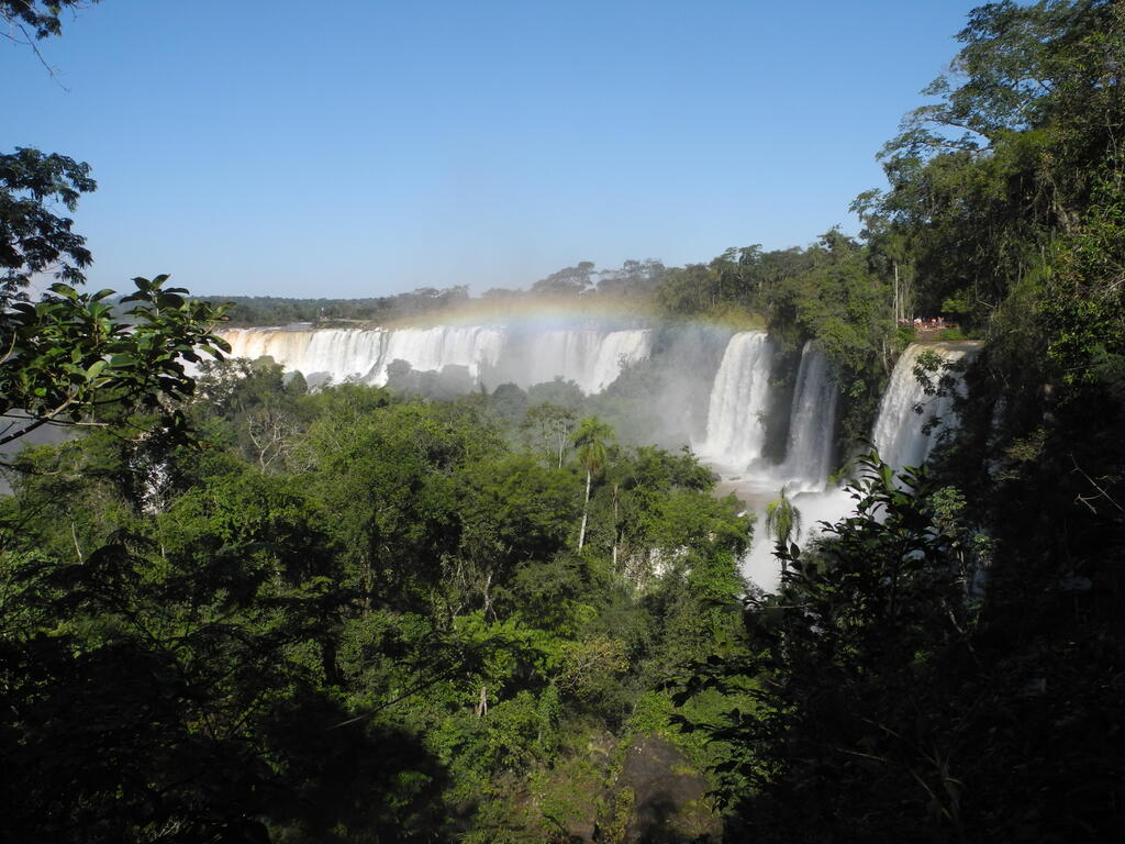 Die Kette der Wasserf&auml;lle des oberen Rundgangs