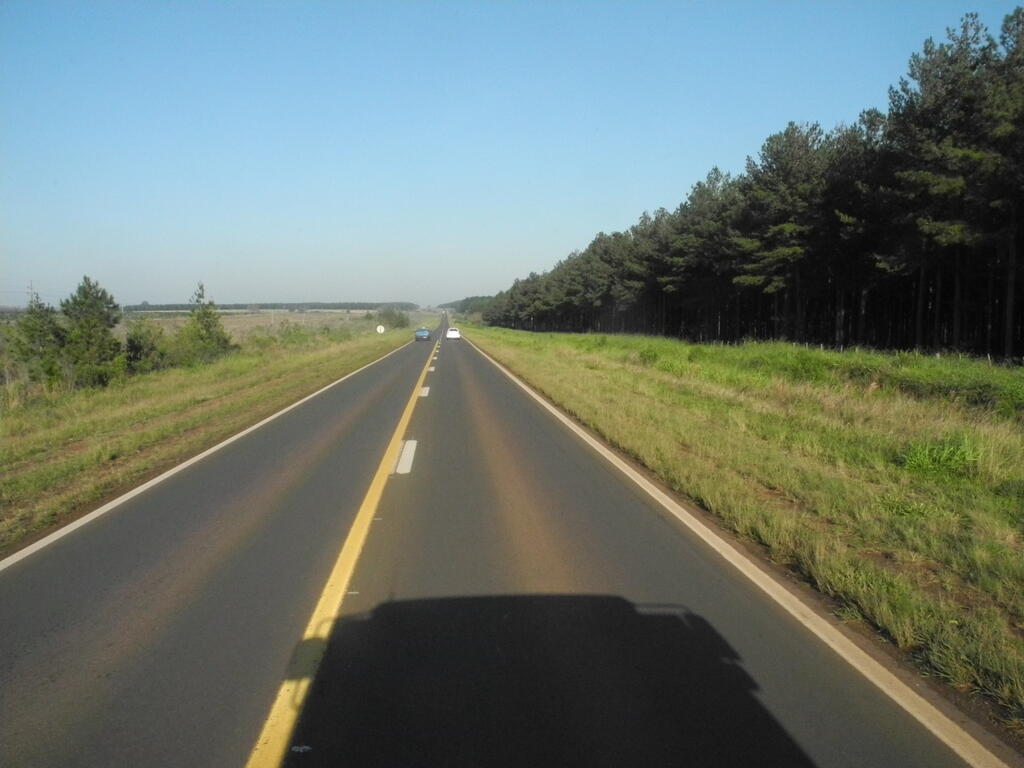 Landschaft an der RN14 zwischen San Jos&eacute; und La Cruz