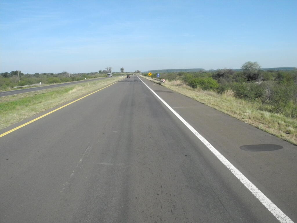 Landschaft an der RN14 zwischen La Cruz und Monte Caseros