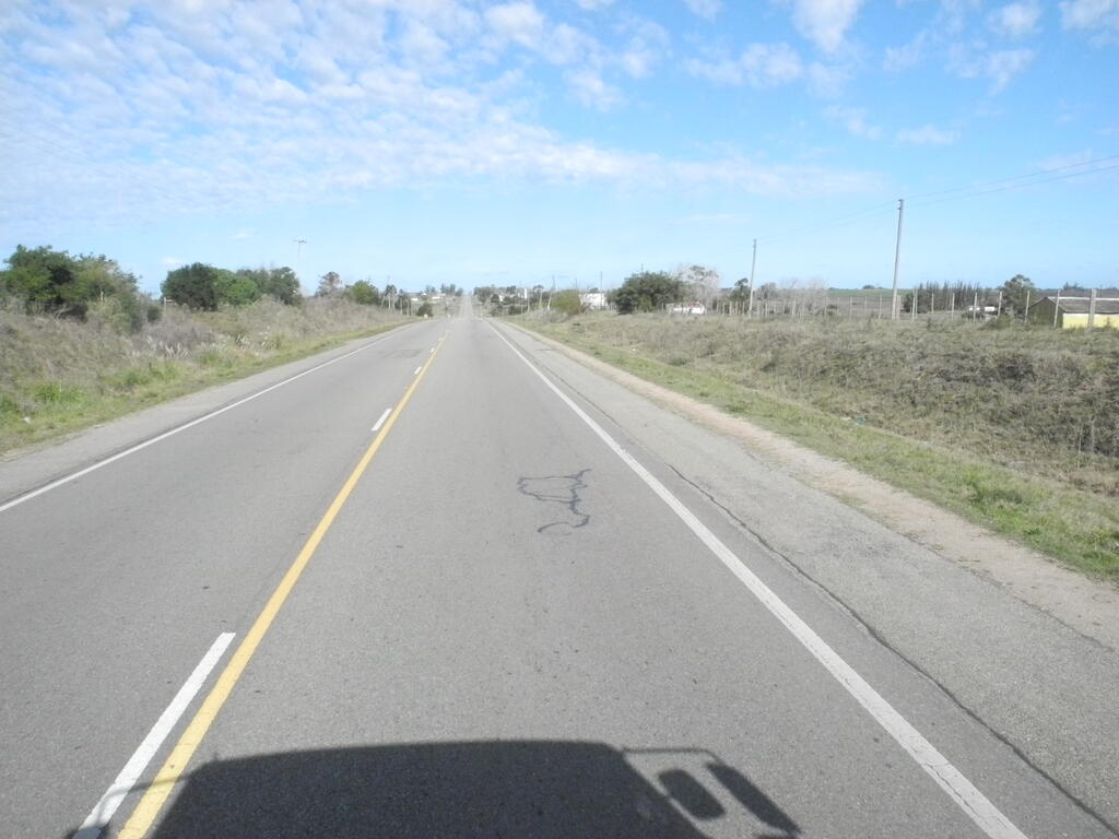 Landschaft an der Ruta 7 zwischen Fraile Muerto und Tala
