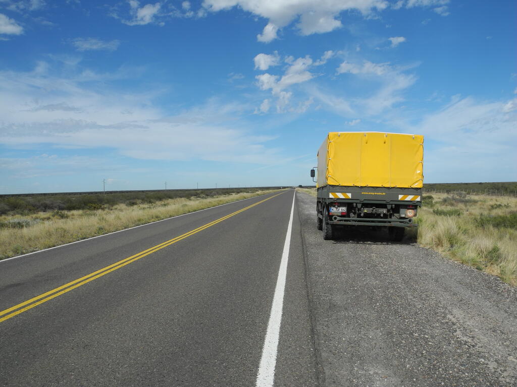 Einfach nur geradeaus...