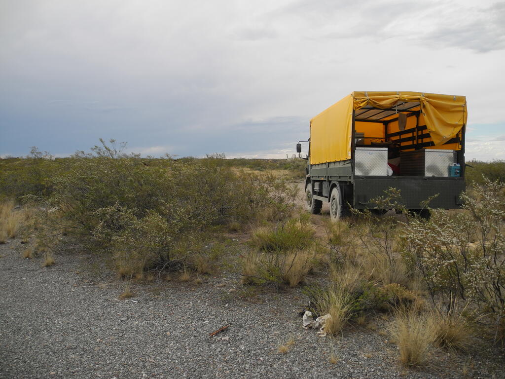 Camping in Mina Gonzalito