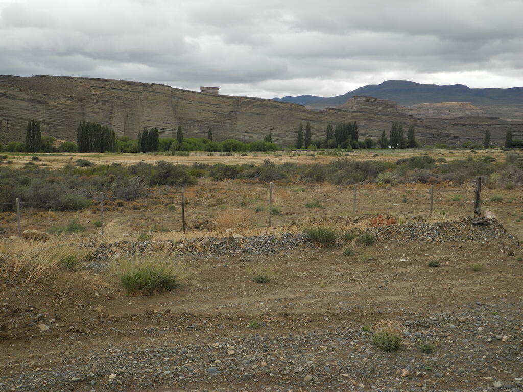 Felsen im Bereich Los Altares im Tal des Rio Chubut