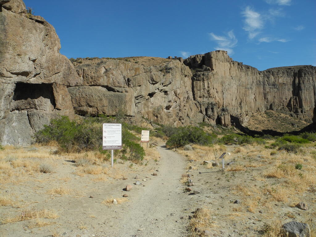 Eingang zur Schlucht Buitrera