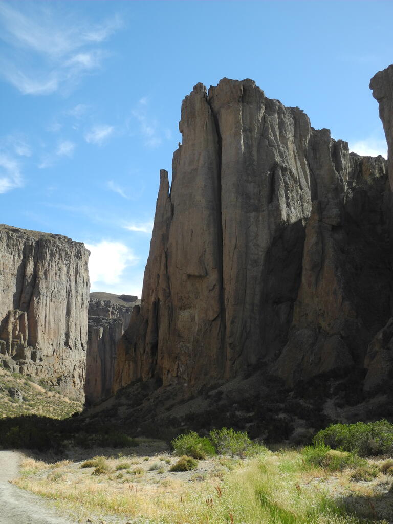 Felsen in der Schlucht