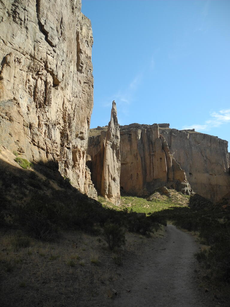 Felsen in der Schlucht
