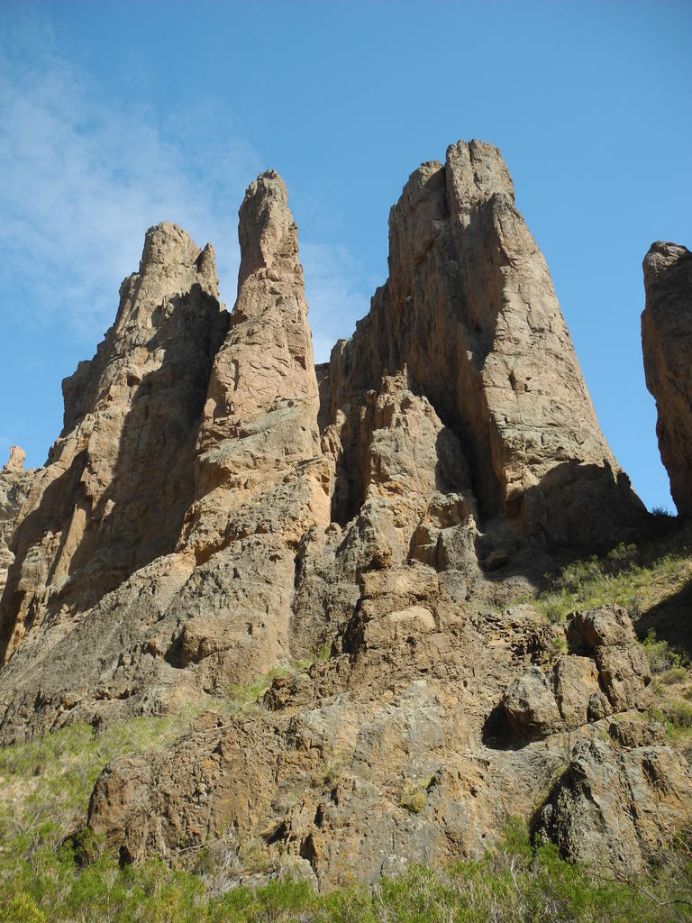 Felsen in der Schlucht