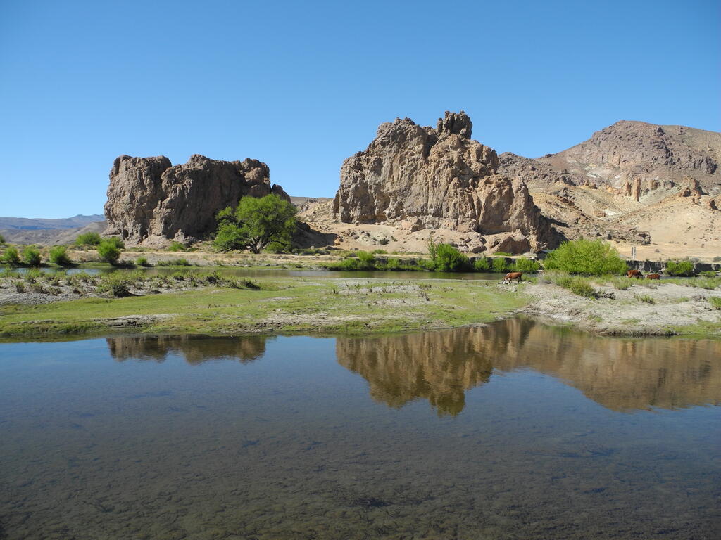 Rio Chubut bei Piedra Parada