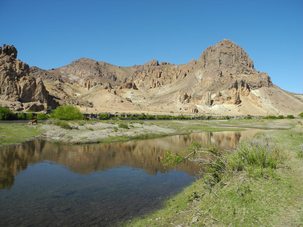 Rio Chubut bei Piedra Parada
