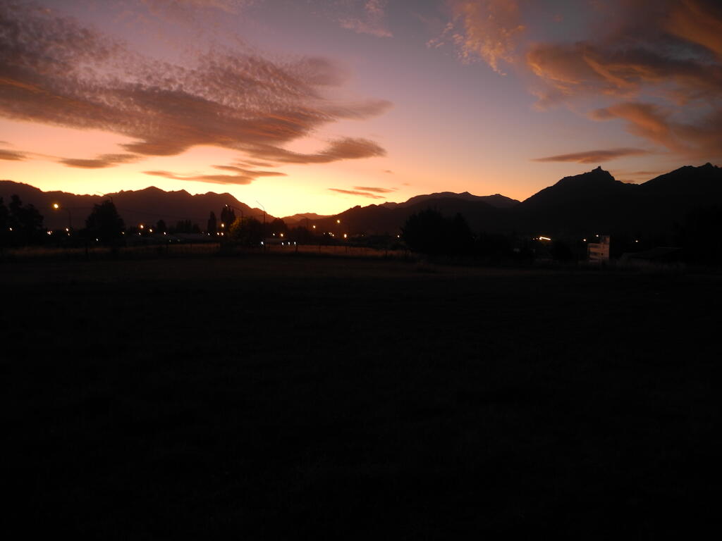 Sonnenuntergang in Trevelin