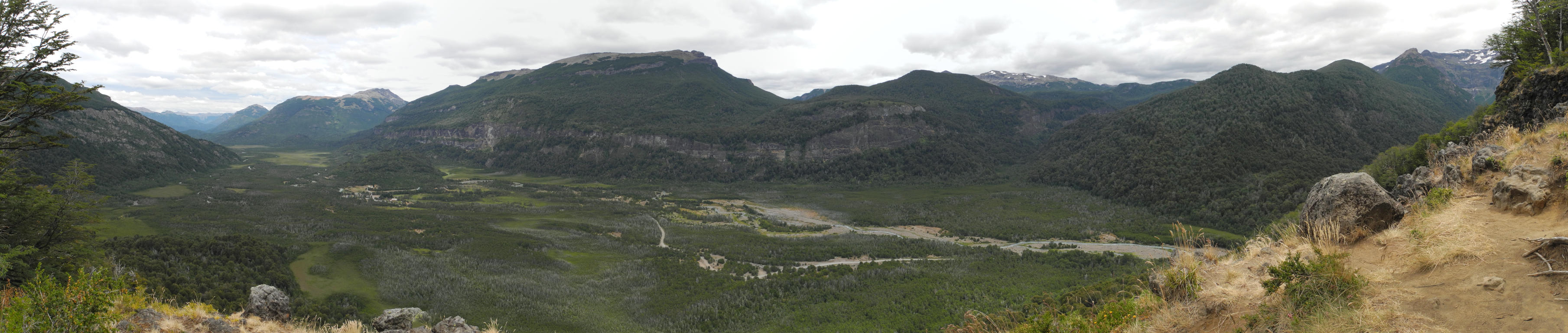Panorama am Mirador del Valle
