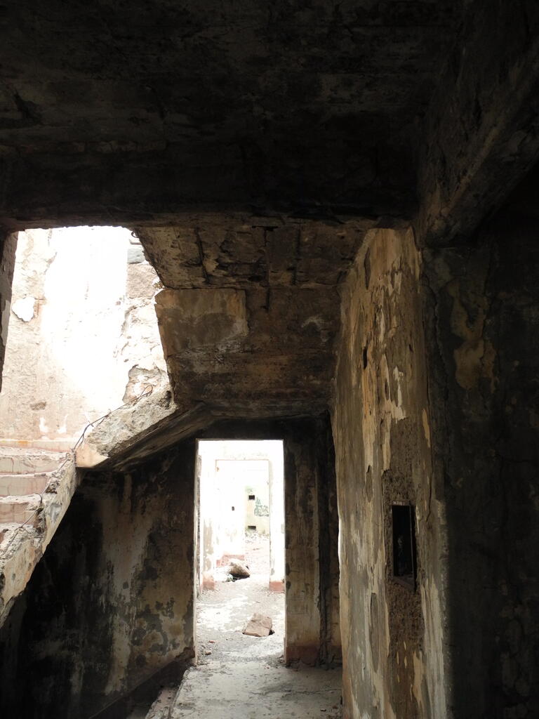 Termas del Sosneado, Hotelruine