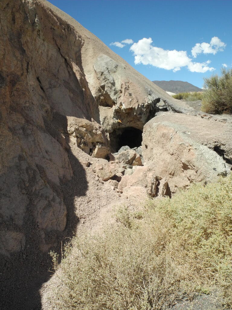 Bergbaureste am Cerro 7 colores