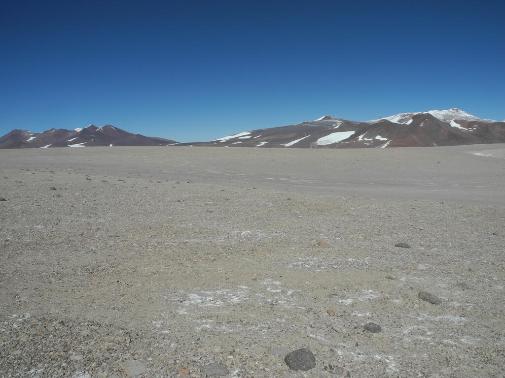 Strecke im letzten Anstieg