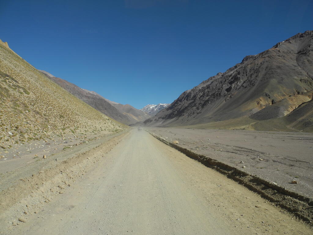 Paso Agua Negra, argentinische Seite