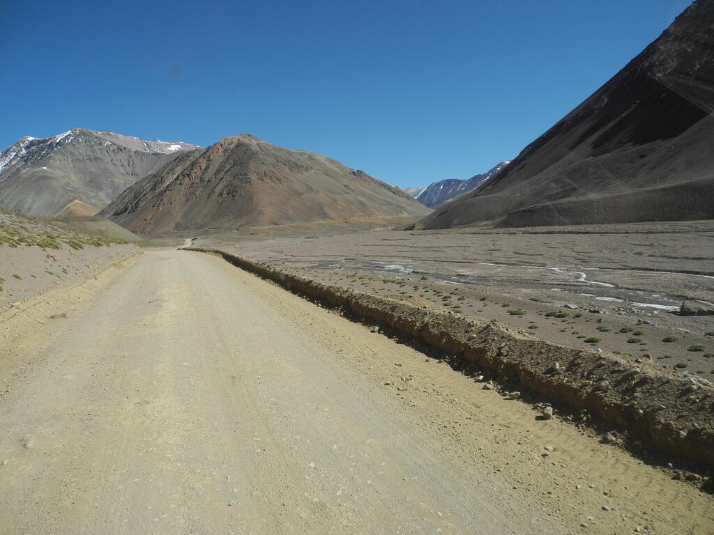 Paso Agua Negra, argentinische Seite