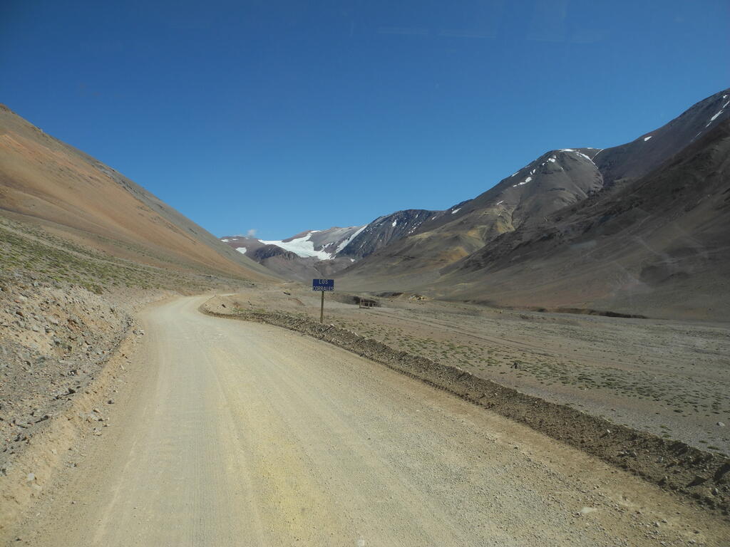 Paso Agua Negra, argentinische Seite